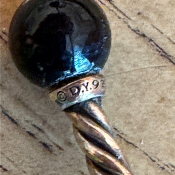 David Yurman Solari Bracelet with Diamonds and Black Onyx size medium - Picture 13 of 15